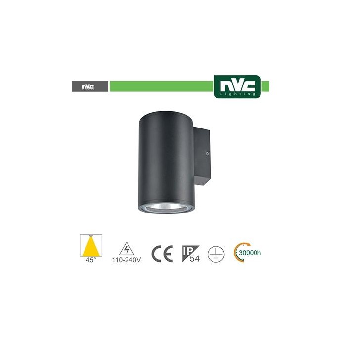 Applique IP54 - 9.4W 760LM 3000K 45° Applique IP54 - 9.4W 760LM 3000K 45°