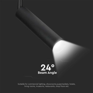 Faretto LED da binario 7W Nero V-TAC VT-407 - foto 5
