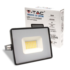 Faro LED 30W IP65 Nero V-TAC VT-4031B - foto 5
