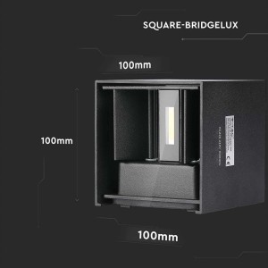 Applique LED da esterno 5W IP65 nera V-TAC VT-759-B - foto 10