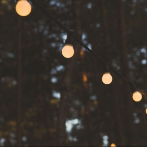 Catenaria LED da giardino 10m 20 lampadine IP44 bianca V-TAC VT-71020 - foto 3