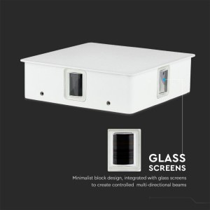 Applique LED da esterno 4W IP65 bianca V-TAC VT-704 - foto 5