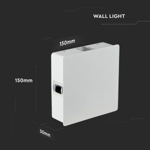 Applique LED da esterno 4W IP65 bianca V-TAC VT-704 - foto 11