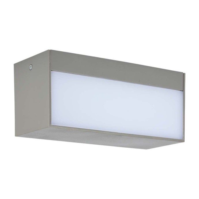 Applique LED da esterno 12W IP65 grigia V-TAC VT-8057
