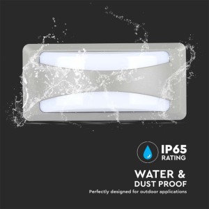 Applique LED da esterno 12W IP65 grigia V-TAC VT-8058 - foto 5