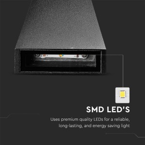 Applique LED da esterno 4W IP65 nero V-TAC VT-826-B-N - foto 5