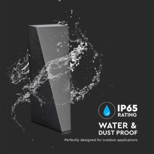 Applique LED da esterno 4W IP65 nero V-TAC VT-826-B-N - foto 6