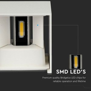 Applique LED da esterno 11W IP65 V-TAC VT-759-12-W - foto 5