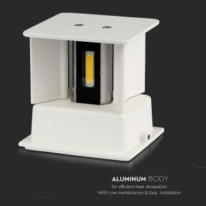 Applique LED da esterno 11W IP65 V-TAC VT-759-12-W - foto 7