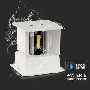 Applique LED da esterno 11W IP65 V-TAC VT-759-12-W - foto 8