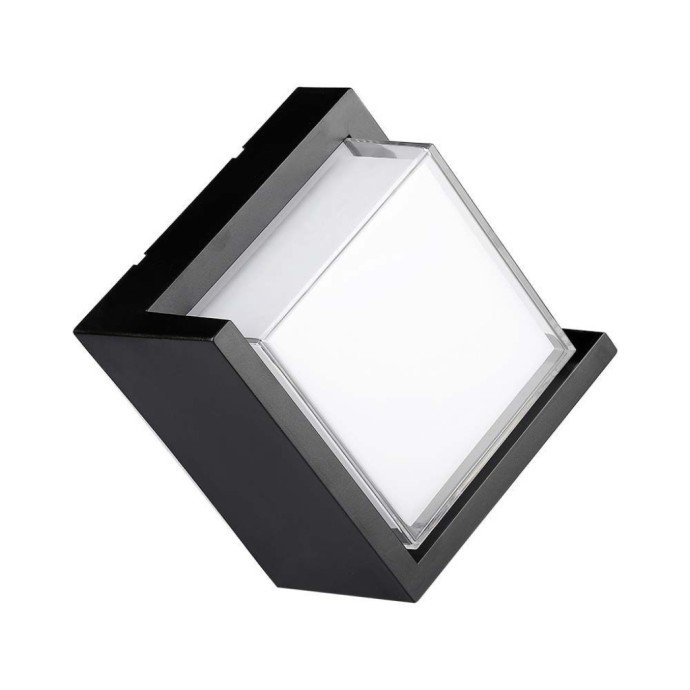 Applique LED da esterno 12W IP65 nera V-TAC VT-827