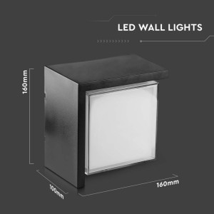 Applique LED da esterno 12W IP65 nera V-TAC VT-827 - foto 12