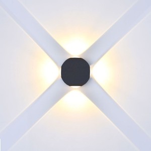 Applique LED da esterno 4W IP65 nera V-TAC VT-834-B - foto 2