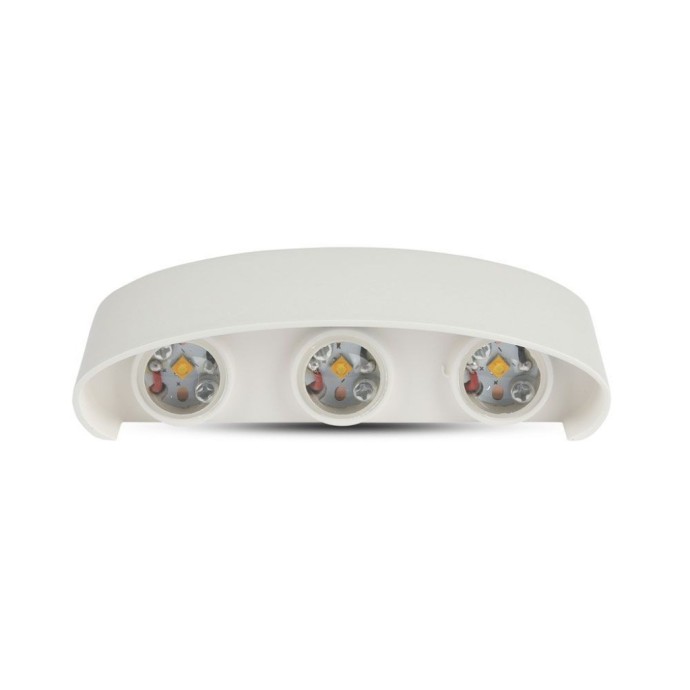 Applique LED da esterno 5W IP65 bianca doppio fascio V-TAC VT-846