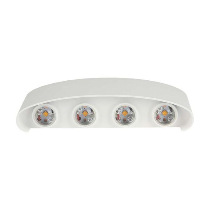 Applique LED da esterno 7W IP65 Up/Down bianca V-TAC VT-848