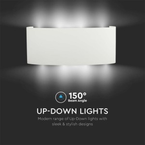 Applique LED da esterno 7W IP65 Up/Down bianca V-TAC VT-848 - foto 5