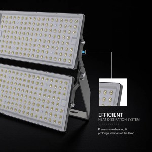 Faro LED 500W IP65 Nero V-TAC VT-48500 - foto 6