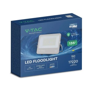 Faro LED 150W SMD CREE IP65 Nero V-TAC VT-44153 - foto 2