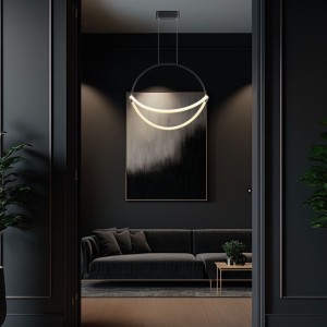 Lampadario LED a sospensione 16W nero V-TAC VT-10125 - foto 4