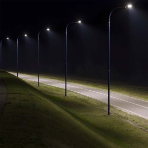 Armatura stradale LED 30W IP65 nera V-TAC VT-15035ST - foto 3
