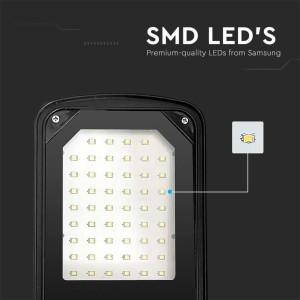 Armatura stradale LED 30W IP65 nera V-TAC VT-15035ST - foto 5