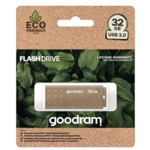 Pendrive GoodRAM 32GB UME3 GREEN USB 3.0 - retail blister