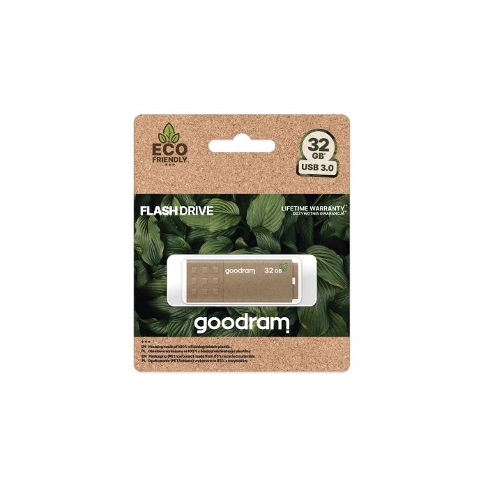 Pendrive GoodRAM 32GB UME3 GREEN USB 3.0 - retail blister Pendrive GoodRAM 32GB UME3 GREEN USB 3.0 - retail blister