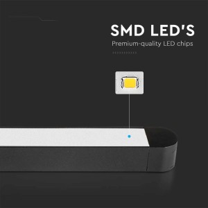 Faretto LED lineare da binario magnetico Slim 14W nero V-TAC VT-4211 - foto 5