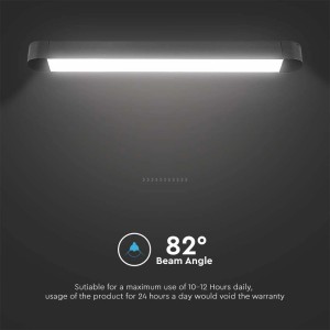 Faretto LED lineare da binario magnetico Slim 14W nero V-TAC VT-4211 - foto 8