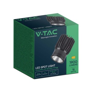 Faretto LED da incasso 18W nero V-TAC VT-1018 - foto 4