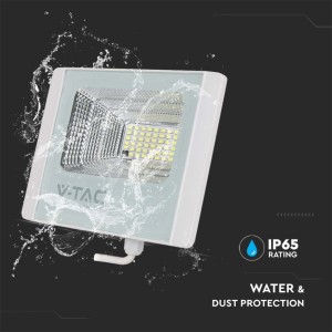 Faro LED solare 16W IP65 V-TAC VT-40W - foto 7