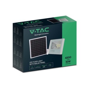 Faro LED solare 300W IP65 V-TAC VT-300W - foto 4