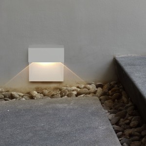 Faretto LED segnapasso quadrato 3W IP65 bianco V-TAC VT-1172-W-N - foto 2