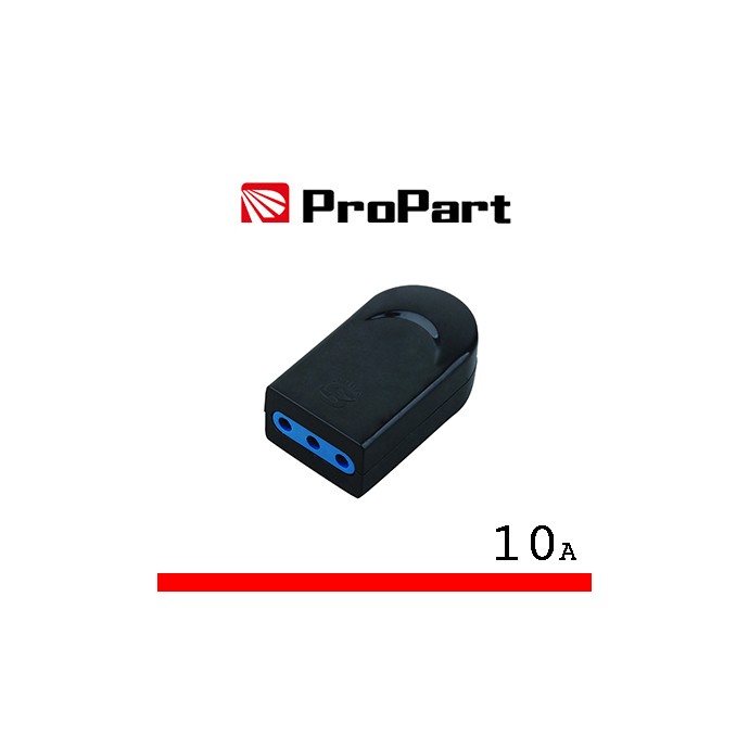 Presa elettrica 10A 2P+T nera 250V ProPart-El