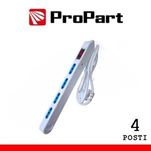 Multipresa 4 posti 10/16A...
