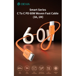 Cavo USB-C a USB-C 60W 3A...