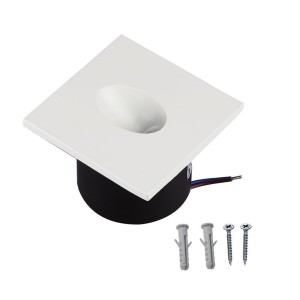 Faretto LED segnapasso quadrato da incasso 3W IP20 bianco V-TAC VT-1109 - foto 6