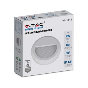 Faretto LED segnapasso 2W IP65 bianco V-TAC VT-1142 - foto 4