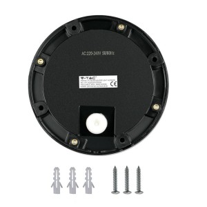 Faretto LED segnapasso rotondo 2W IP65 nero V-TAC VT-1142 - foto 10