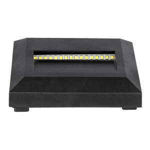 Faretto LED segnapasso quadrato 2W IP65 nero V-TAC VT-1152 - foto 10
