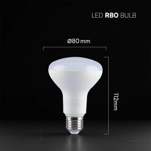 Lampadina LED E27 11W R80 V-TAC VT-280 - foto 4