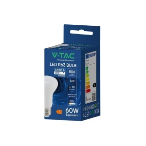 Lampadina LED E27 8,5W R63 V-TAC VT-263 - foto 2