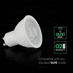 Faretto LED GU10 6W 110° 3 pezzi V-TAC VT-247 - foto 6