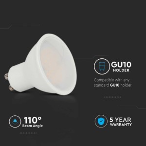 Faretto LED GU10 4,5W 400 lm V-TAC VT-205 - foto 6