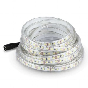 Strip LED 8W/m 12V IP65 5m 120 LED/m V-TAC VT-3528-120-IP65 - Bobina da 5 m - foto 7