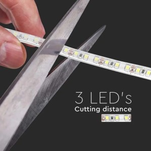 Strip LED 8W/m 12V IP65 5m 120 LED/m V-TAC VT-3528-120-IP65 - Bobina da 5 m - foto 12