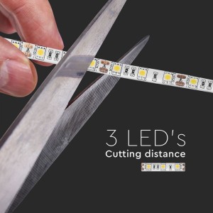 Strip LED 11W/m 12V IP65 5m V-TAC VT-5050-60-IP65 - Bobina da 5 m - foto 6