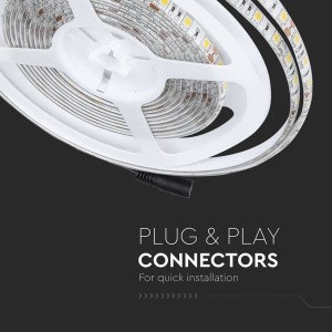 Strip LED 11W/m 12V IP65 5m V-TAC VT-5050-60-IP65 - Bobina da 5 m - foto 10