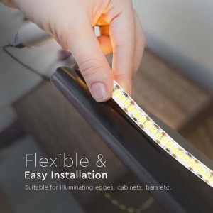 Strip LED 17W/m 12V 5m V-TAC VT-2835-17 - Bobina da 5 m - foto 6