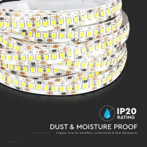 Strip LED 17W/m 12V 5m V-TAC VT-2835-17 - Bobina da 5 m - foto 8